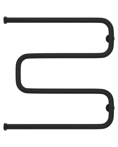 Полотенцесушитель водяной 600х600 черный матовый Сунержа Ш-образный 31-0014-6060