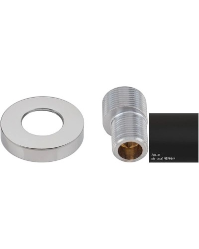 Отражатель с эксцентриком черный матовый Сунержа Tube 31-1507-0000