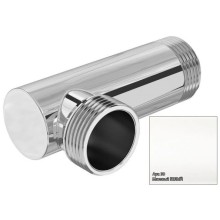 Уголок переходной 1" нар.р. - 1" нар.р. белый матовый Сунержа 30-1506-1010