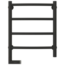 Полотенцесушитель электрический 500х400 темный титан муар МЭМ левый Сунержа Галант 2.0 15-5200-5040