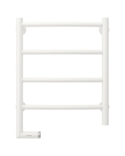 Полотенцесушитель электрический 500х400 белый глянец МЭМ левый Сунержа Галант 2.0 12-5200-5040