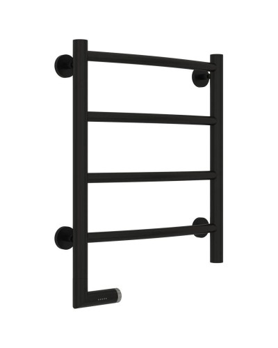 Полотенцесушитель электрический 500х400 черный матовый МЭМ левый Сунержа Галант 2.0 31-5200-5040