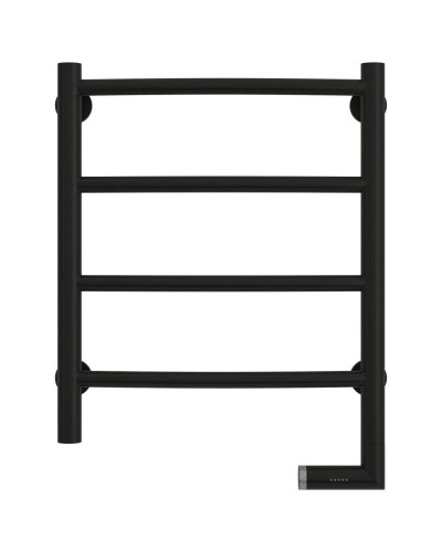 Полотенцесушитель электрический 500х400 черный матовый МЭМ правый Сунержа Галант 2.0 31-5201-5040