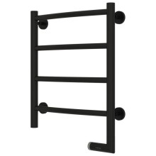 Полотенцесушитель электрический 500х400 черный матовый МЭМ правый Сунержа Галант 2.0 31-5201-5040