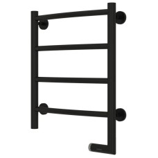 Полотенцесушитель электрический 500х400 черный матовый МЭМ правый Сунержа Галант 2.0 31-5201-5040