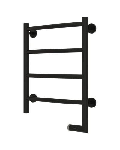 Полотенцесушитель электрический 500х400 черный матовый МЭМ правый Сунержа Галант 2.0 31-5201-5040