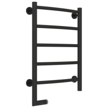 Полотенцесушитель электрический 600х400 темный титан муар МЭМ левый Сунержа Галант 2.0 15-5200-6040