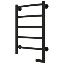 Полотенцесушитель электрический 600х400 черный матовый МЭМ правый Сунержа Галант 2.0 31-5201-6040