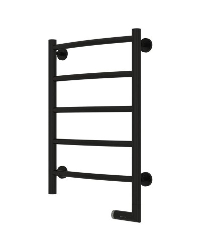 Полотенцесушитель электрический 600х400 черный матовый МЭМ правый Сунержа Галант 2.0 31-5201-6040