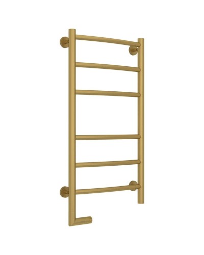 Полотенцесушитель электрический 800х400 золотой матовый МЭМ левый Сунержа Галант 2.0 032-5200-8040