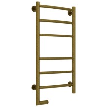 Полотенцесушитель электрический 800х400 состаренная бронза МЭМ левый Сунержа Галант 2.0 05-5200-8040