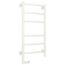 Полотенцесушитель электрический 800х400 белый глянец МЭМ левый Сунержа Галант 2.0 12-5200-8040