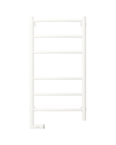 Полотенцесушитель электрический 800х400 белый матовый МЭМ левый Сунержа Галант 2.0  30-5200-8040