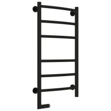 Полотенцесушитель электрический 800х400 черный матовый МЭМ левый Сунержа Галант 2.0 31-5200-8040