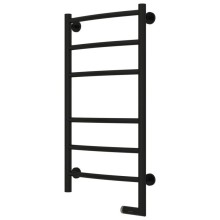 Полотенцесушитель электрический 800х400 черный матовый МЭМ правый Сунержа Галант 2.0 31-5201-8040