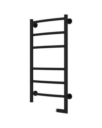 Полотенцесушитель электрический 800х400 черный матовый МЭМ правый Сунержа Галант 2.0 31-5201-8040