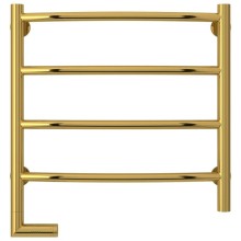 Полотенцесушитель электрический 500х500 золотой МЭМ левый Сунержа Галант 2.0 03-5200-5050