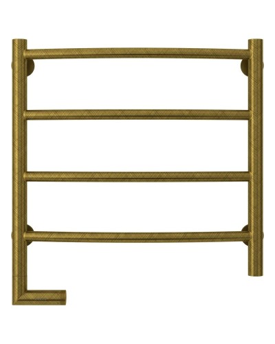 Полотенцесушитель электрический 500х500 состаренная бронза МЭМ левый Сунержа Галант 2.0 05-5200-5050