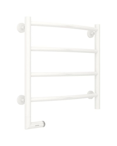 Полотенцесушитель электрический 500х500 белый глянец МЭМ левый Сунержа Галант 2.0 12-5200-5050