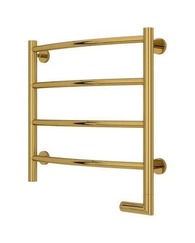 Полотенцесушитель электрический 500х500 золотой МЭМ правый Сунержа Галант 2.0 03-5201-5050