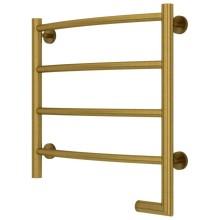 Полотенцесушитель электрический 500х500 состаренная латунь МЭМ правый Сунержа Галант 2.0 051-5201-5050