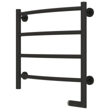 Полотенцесушитель электрический 500х500 темный титан муар МЭМ правый Сунержа Галант 2.0 15-5201-5050