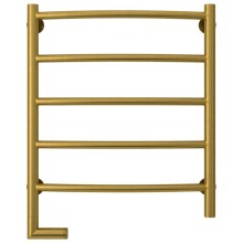 Полотенцесушитель электрический 600х500 состаренная латунь МЭМ левый Сунержа Галант 2.0 051-5200-6050