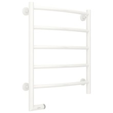 Полотенцесушитель электрический 600х500 белый глянец МЭМ левый Сунержа Галант 2.0 12-5200-6050