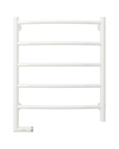 Полотенцесушитель электрический 600х500 белый глянец МЭМ левый Сунержа Галант 2.0 12-5200-6050