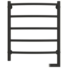 Полотенцесушитель электрический 600х500 темный титан муар МЭМ правый Сунержа Галант 2.0 15-5201-6050