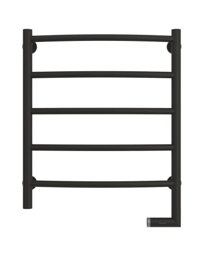 Полотенцесушитель электрический 600х500 темный титан муар МЭМ правый Сунержа Галант 2.0 15-5201-6050