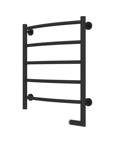 Полотенцесушитель электрический 600х500 темный титан муар МЭМ правый Сунержа Галант 2.0 15-5201-6050