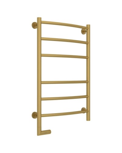 Полотенцесушитель электрический 800х500 золотой матовый МЭМ левый Сунержа Галант 2.0 032-5200-8050