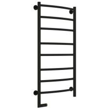 Полотенцесушитель электрический 1000х500 черный матовый МЭМ левый Сунержа Галант 2.0 31-5200-1050
