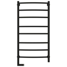 Полотенцесушитель электрический 1000х500 черный матовый МЭМ левый Сунержа Галант 2.0 31-5200-1050