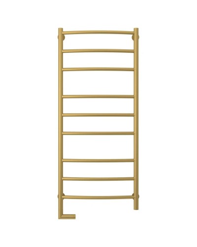 Полотенцесушитель электрический 1200х500 золотой матовый МЭМ левый Сунержа Галант 2.0 032-5200-1250