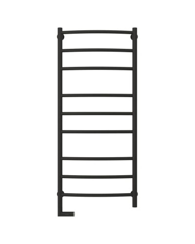 Полотенцесушитель электрический 1200х500 темный титан муар МЭМ левый Сунержа Галант 2.0 15-5200-1250