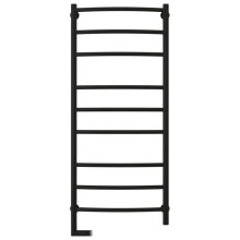 Полотенцесушитель электрический 1200х500 черный матовый МЭМ левый Сунержа Галант 2.0 31-5200-1250