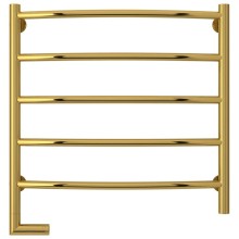 Полотенцесушитель электрический 600х600 золотой МЭМ левый Сунержа Галант 2.0 03-5200-6060