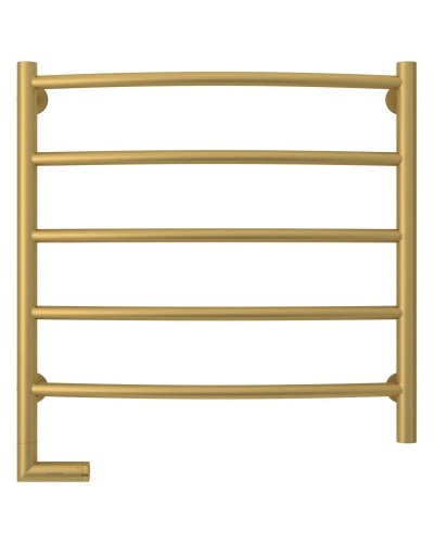 Полотенцесушитель электрический 600х600 золотой матовый МЭМ левый Сунержа Галант 2.0 032-5200-6060