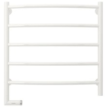 Полотенцесушитель электрический 600х600 белый глянец МЭМ левый Сунержа Галант 2.0 12-5200-6060