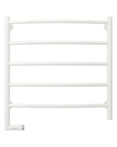 Полотенцесушитель электрический 600х600 белый глянец МЭМ левый Сунержа Галант 2.0 12-5200-6060