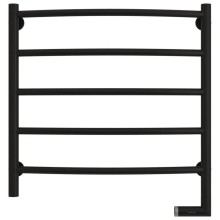 Полотенцесушитель электрический 600х600 черный матовый МЭМ правый Сунержа Галант 2.0 31-5201-6060