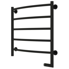 Полотенцесушитель электрический 600х600 черный матовый МЭМ правый Сунержа Галант 2.0 31-5201-6060