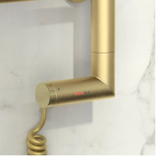 Полотенцесушитель электрический 800х600 шампань матовая МЭМ левый Сунержа Галант 2.0 022-5200-8060