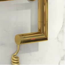 Полотенцесушитель электрический 800х600 золотой МЭМ левый Сунержа Галант 2.0 03-5200-8060