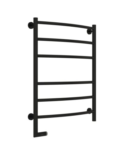 Полотенцесушитель электрический 800х600 черный матовый МЭМ левый Сунержа Галант 2.0 31-5200-8060