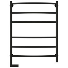 Полотенцесушитель электрический 800х600 черный матовый МЭМ левый Сунержа Галант 2.0 31-5200-8060