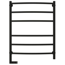 Полотенцесушитель электрический 800х600 черный матовый МЭМ левый Сунержа Галант 2.0 31-5200-8060