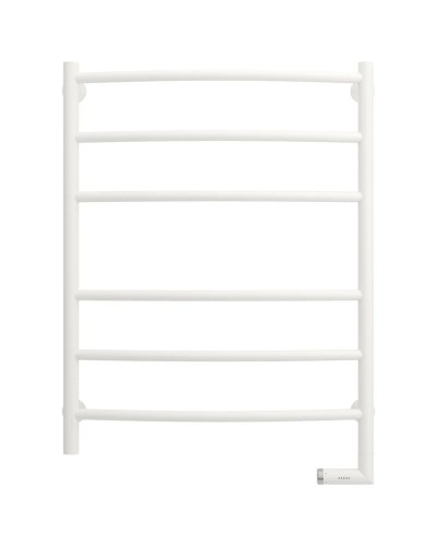 Полотенцесушитель электрический 800х600 белый матовый МЭМ правый Сунержа Галант 2.0 30-5201-8060